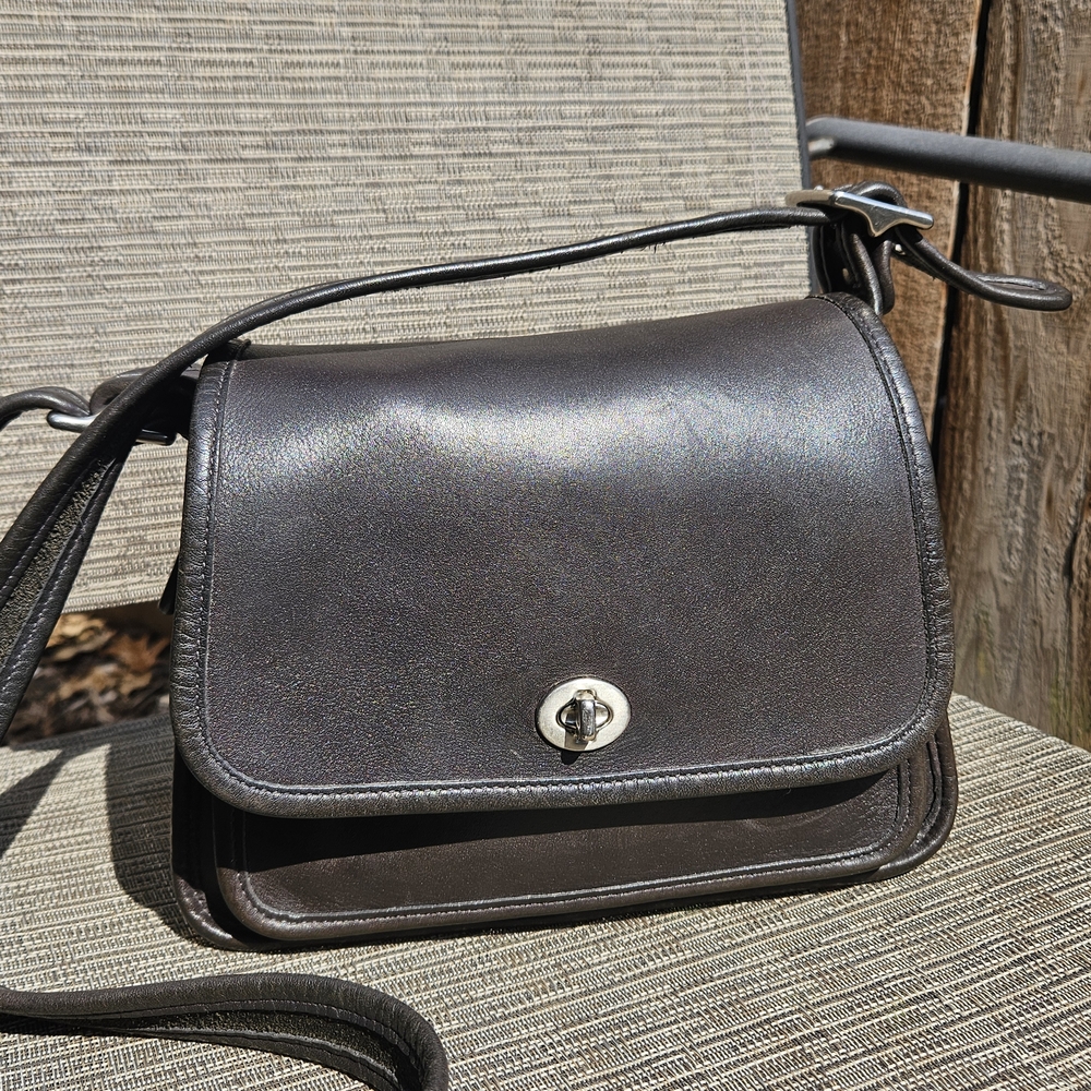 Vintage Coach Legacy Rambler In Grey